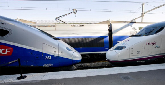 Los trenes AVE entre Francia y Cataluña cumplen 3 años
