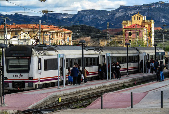 Mayo 2018: comienzan las obras en la estación de tren de Tardienta