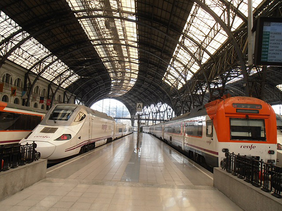Obras en la estación de tren de Castellón 2018