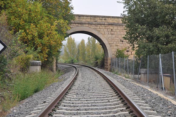 Obras en la estación de tren de Zamora enero 2019