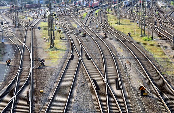 Obras en la línea de trenes Cartagena Madrid marzo 2019