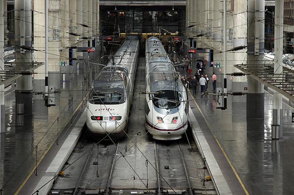 Wifi en los trenes AVE Barcelona Madrid en abril 2019