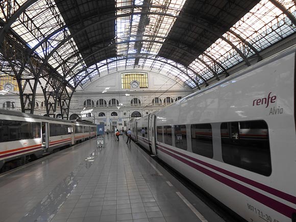 Trasbordos trenes Madrid Algeciras marzo 2019