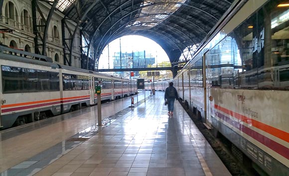 Los usuarios de los trenes de Granada crecieron en 2018