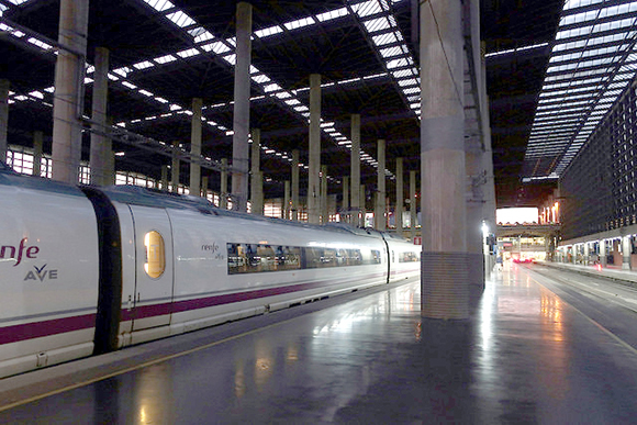 Mejoras en la línea de trenes AVE Córdoba Málaga febrero 2020